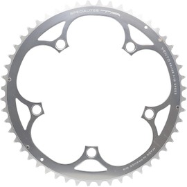 Spécialités TA Vento 135pcd Campagnolo 9/10 Speed Chainring, Silver, 50T Outer