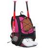 Goloni Baseball Bag,Backpack for Baseball, T-Ball & Softball Equipment &