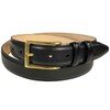 Cowboy Craft Men's Dress Belt Classic Buckle 100% Genuine Leather