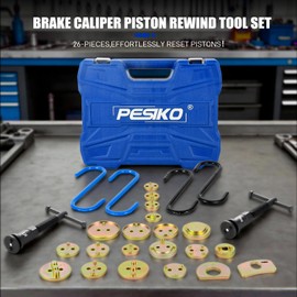 PESIKO 26pc Brake Caliper Wind Back Tool, Brake Caliper Compression Tool