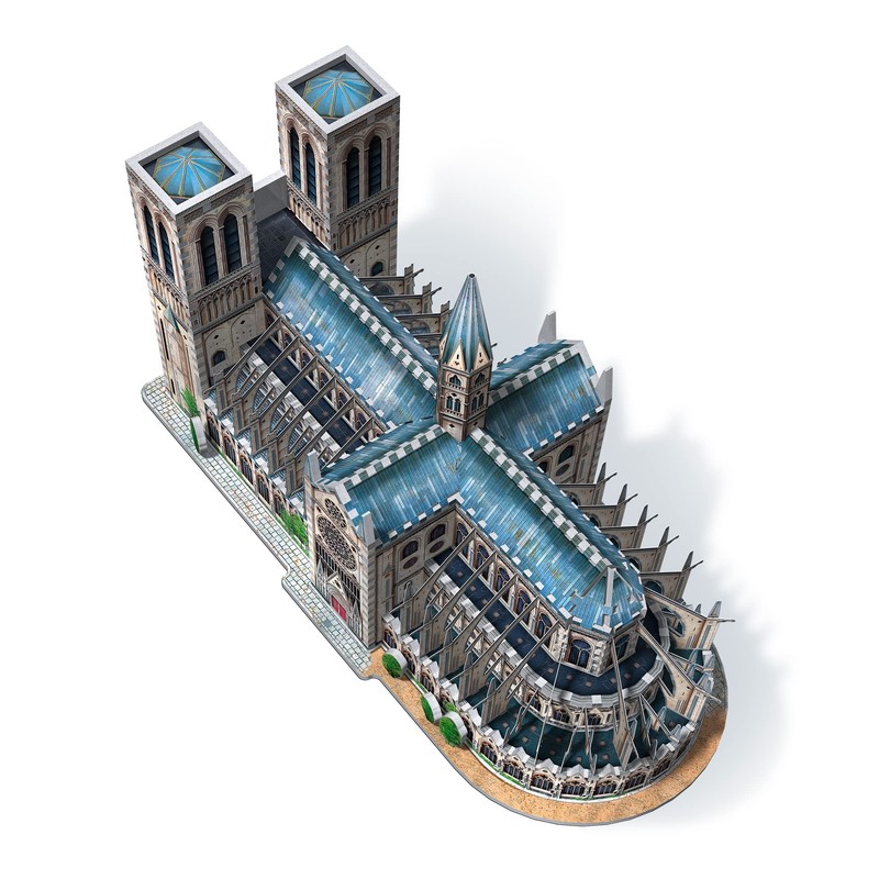 Wrebbit3D Notre-Dame de Paris 3D Puzzle | 830 Jigsaw Puzzle