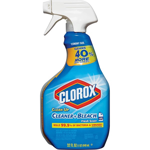 Clorox Clean-Up Fresh Scent Cleaner + Bleach Spray - Multi color (32Oz)