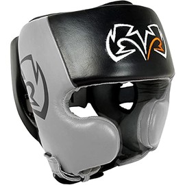 RIVAL Boxing RHG20 Traditional Headgear - Microfiber Inner Lining, Quick and Easy Adjustment, and Dual Density Foam Padding