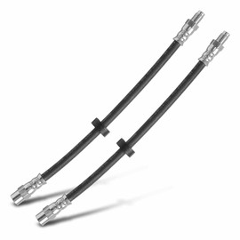 Frankberg 2 x Brake Hose Brake Hoses Rear Axle Compatible with S60 I 384 2000-2010 S80 I 184 1998-2006 S80 I TS XY 1998-2006 V70 I/II XC70 Cross Country Replace # 9485452