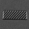 Carbon Fiber Copilot Storage Box Handle Trim Cover Fit for