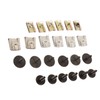Engine Undertray Clips Screws Set Metal Replacement for E‑Class W211