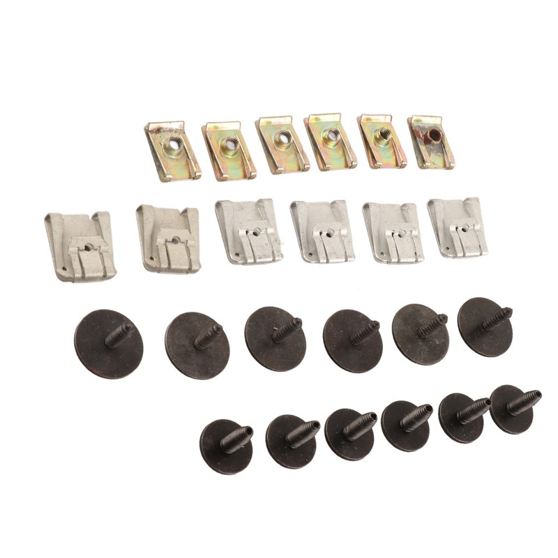 Engine Undertray Clips Screws Set Metal Replacement for E‑Class W211