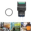 25PCS Push Button Switch with Light 16mm Square Self Locking