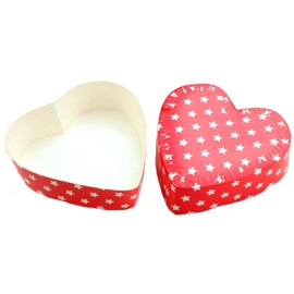 Heart-shaped baking mould 12.5 cm Set of 2