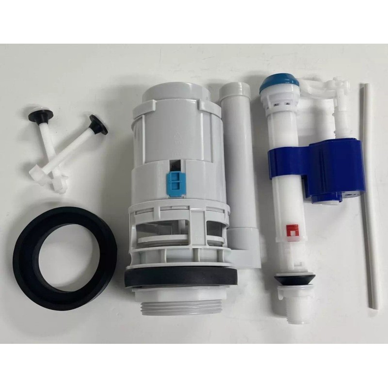 Nuflush Glacier Bay 3-inch 2-Piece 2-Button Canister Flush & Fill