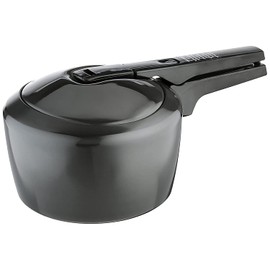 Hawkins Futura 3 Litre Pressure Cooker, Hard Anodised Inner Lid Pressure Cooker, Pan Cooker, Black (FP30)