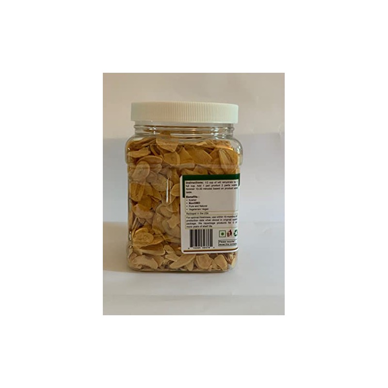 Dried Sliced Garlic Quart Jar, 12 oz.