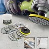 FACHLICH Dry Diamond Polishing Disc, Pack of 9, for Granite,