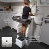 Step2 Mobile Helper, Toddler Step Stool & Tower Stand, Adjustable