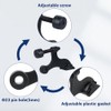 HOME MASTER HARDWARE Tope de puerta con pasador de bisagra,