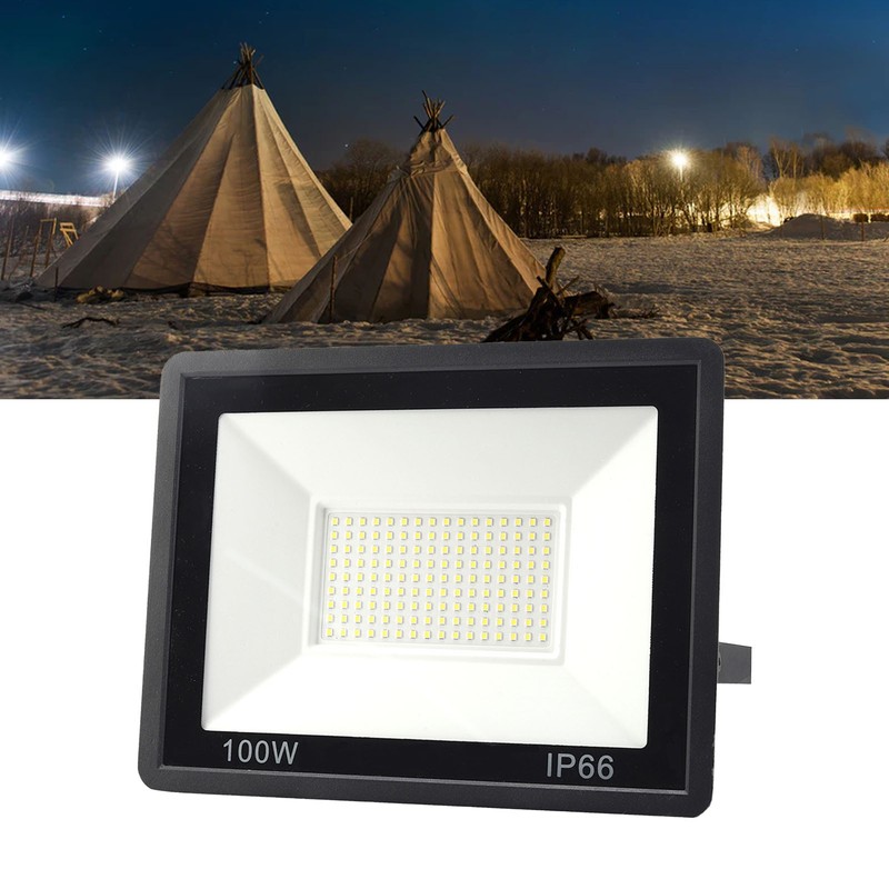 100W LED Flood Light Graphene Waterproof Super Bright Security Light