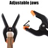 ASelected 20 Pcs Spring Clamps Nylon Spring Clamp Plastic Heavy