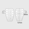 GFARDMOTO Wide Motorcycle Foot Pegs Pedals Honda Level 1100 CMX1100