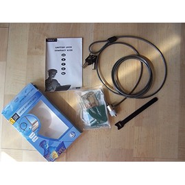 Case Logic Notebook Security Key Lock with Base Plate - Silver