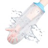 SUPERNIGHT Waterproof Cast Cover for Shower, Child Half Arm for