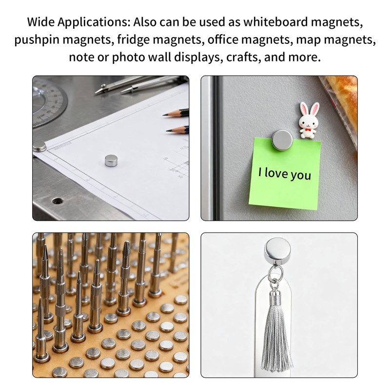 3D Printer Accessories 6×3mm Round Magnets Kit(20Pcs) for DIY 3D