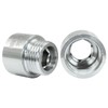 Rierdge 2 Pack 15mm Length Stainless Steel Shower Head Extension,