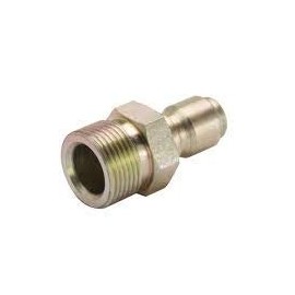 M22 X 3/8 QD Plug Quick Connector, 22MM Male Metric x 3/8 QD Plug, Adaptor for Pressure Washer