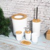 6Pcs/Set Household Bathroom Soap Box Toothbrush Holder Rinse Cup Lotion
