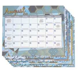Really Good Stuff Monthly Calendar Pages 2025-2026 - Cool & Calm