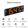 Lancoon LED Electronic Wall Clock, 13 Inch Large Screen with