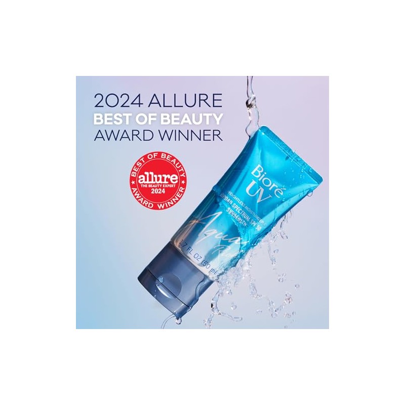 Bioré UV Aqua Rich SPF 50, Humectante Diario y Protector