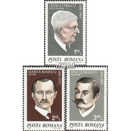 Prophila Collection Romania 3759-3761 (Complete Edition) Mint NH 1981 Personalities (Stamps for Collectors)