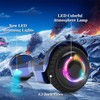 Starship Electric Hoverboard with Bluetooth Speaker, Chrome Color Self Balancing