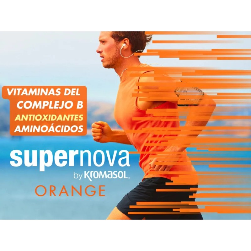 Supernova Orange 32 Sobres Bebida Sabor Naranja By Kromasol