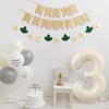 Number 1 Balloons 40 inch Cream White Large number balloons