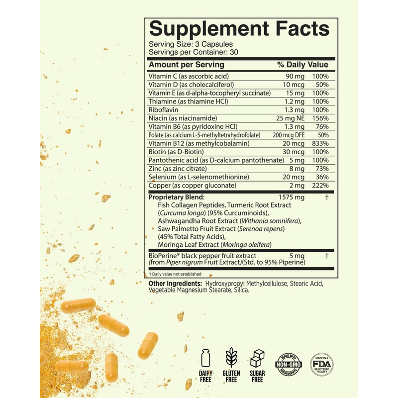 Inner Glow Advanced Hair, Skin & Nails Vitamins – Doctor-Developed