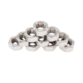 binifiMux 10pcs 1/2"-13 304 Stainless Steel Hex Nuts Lock Nuts