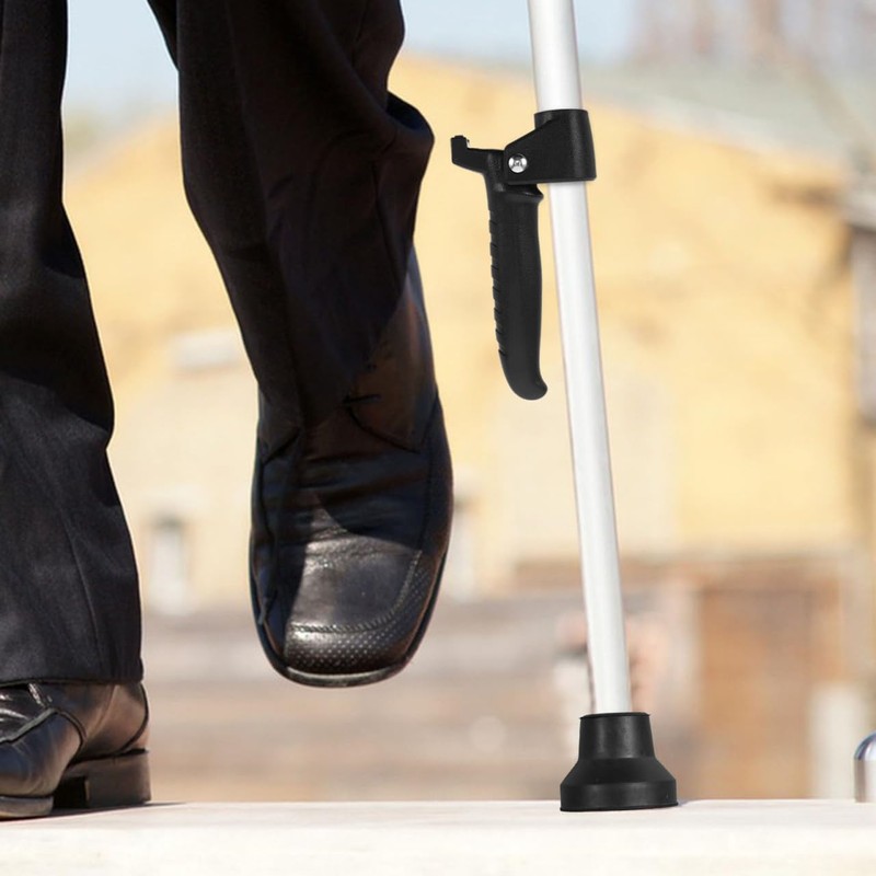 KOMBIUDA Elderly Walking Aid Handle, Cane Extension Handle with Anti-Slip