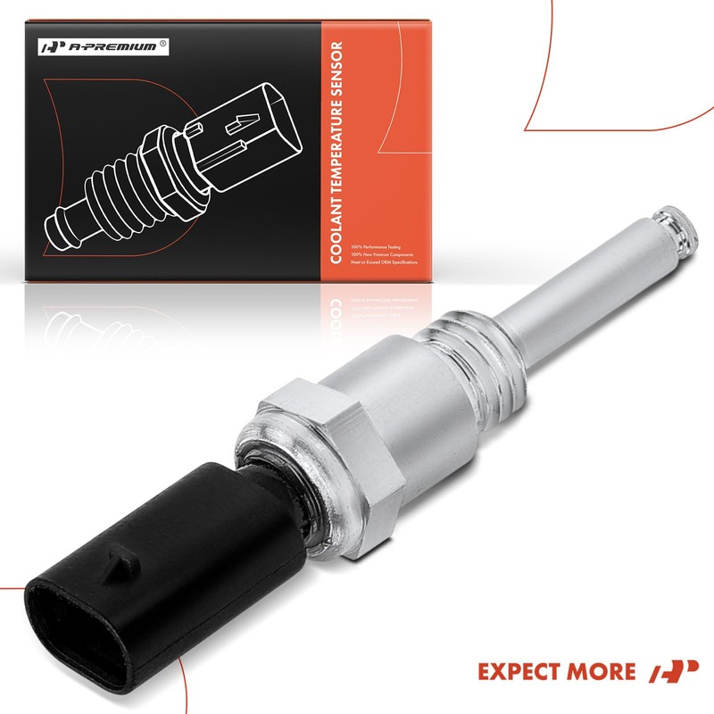 A-Premium Engine Coolant Temperature Sensor [2 Pins] Compatible with Ford