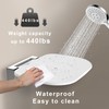 Easywow Folding Shower Chair Wall Mounted Fold Down Shower Seat