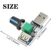 JUTOSU USB Speed Controller, Speed Controller, Power Controller, Speed Regulator,