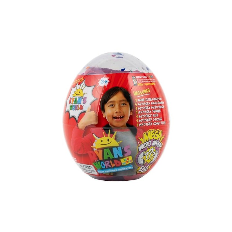 Ryan's World: The Movie - Mega Microverse Egg | Featuring