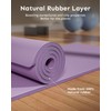 Yoga Mat 1" Thick With Nylon Carry Strap for Men
