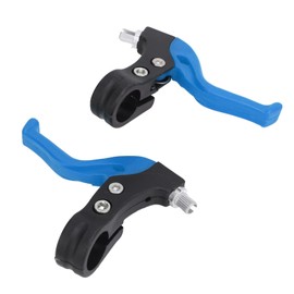 Keenso Kids Cycling Brake Handle, 1 Pair Adjustable Kids Brake Handle Cycling Brake Lever for Various Hand Sizes (Blue)
