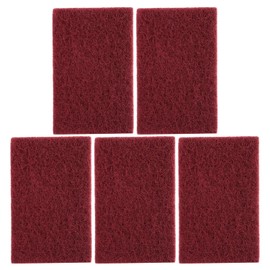 Bojueshaw 5pcs Dish Scrubber Pads,Scouring Pad Scotched Abrasive,Heavy Duty Scouring Pads,Cleaning Scouring Pads for Kitchen,Dishes,Bathroom,Household