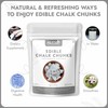 AEJESOP SEVRYKOVA Edible Chalk Chunks, NaturalEdible Clay,100g