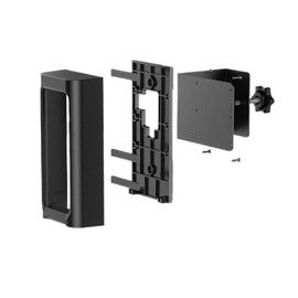 AIXXCUVQ Stainless Video Doorbell No Drill Ring Compatible Ring Theft Doorbell Mount Black Door for Doorbell Friendly with