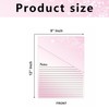 Lined Vertical Slash Pocket File Folders 8 Pack Lined File