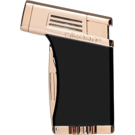 PALIO® Pro Scorpius Jet Torch Cigar Lighter Punch Poker Tool Black & Rose Gold