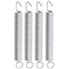 Electric Guitar Tremolo Springs, 4-Pack Replacement Bridge Parts, Silver